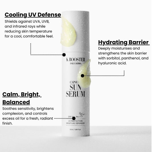 K Booster Capsule Sun Serum 50ml